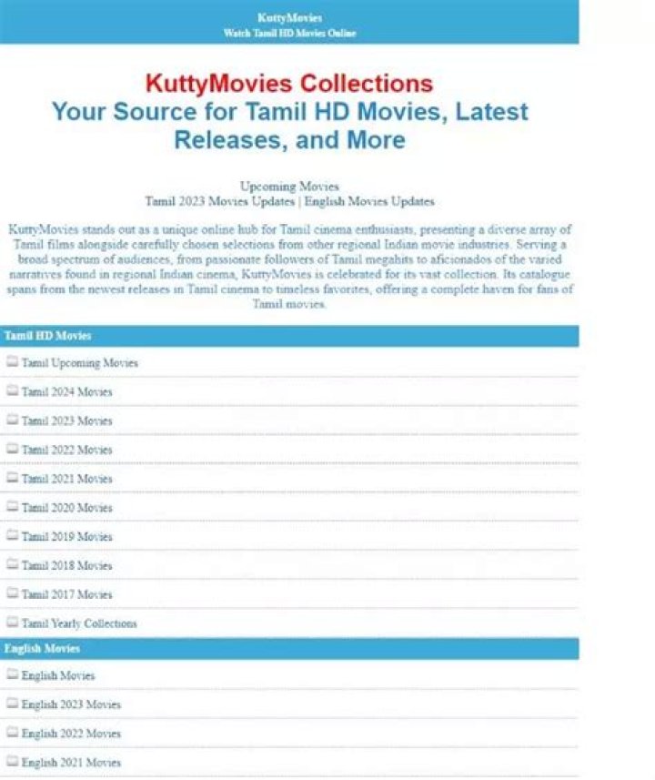 Exploring Moviesda Tamil: A Comprehensive Guide to the World of Tamil Cinema