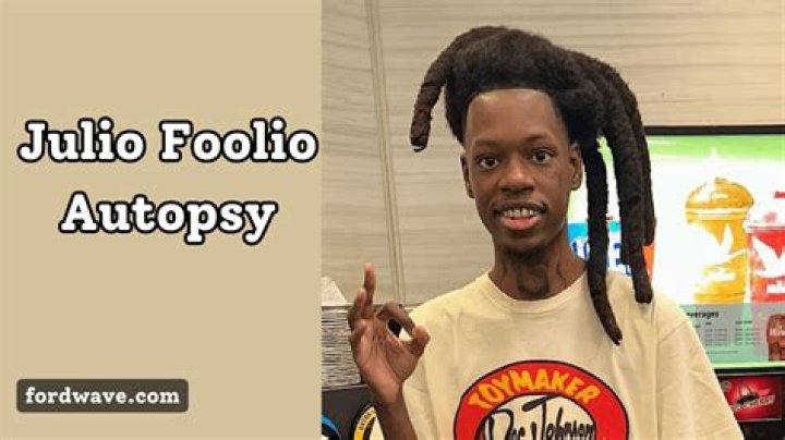 Julio FooLio Autopsy: A Comprehensive Analysis